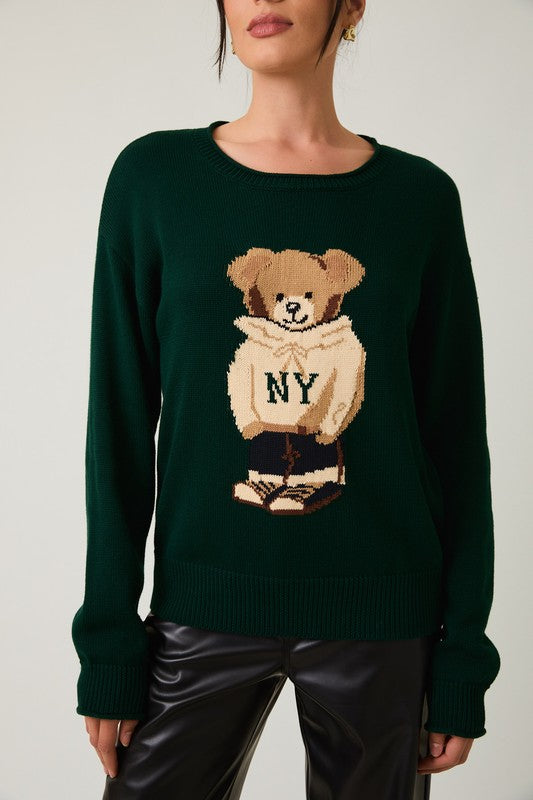 Teddy Long Sleeve Sweater