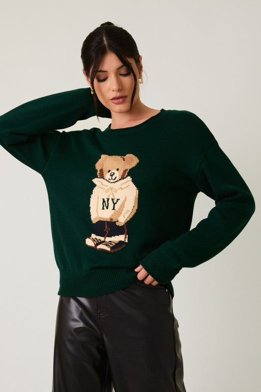Teddy Long Sleeve Sweater