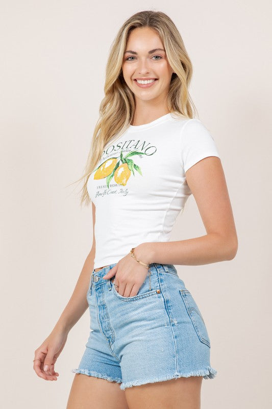 Lemon Drop Baby Tee